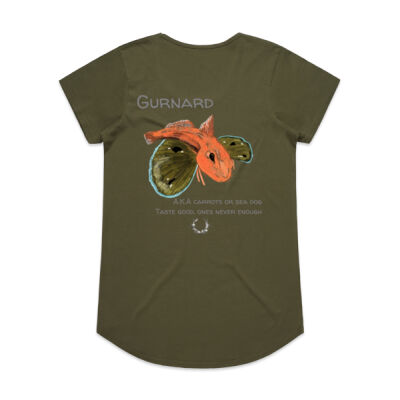 The Gurnard - AS Colour Womens Mali Tee Thumbnail