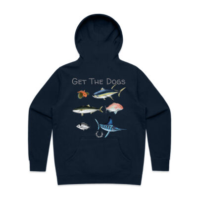 Get The Dogs - AS Colour Womens Stencil Hood Thumbnail