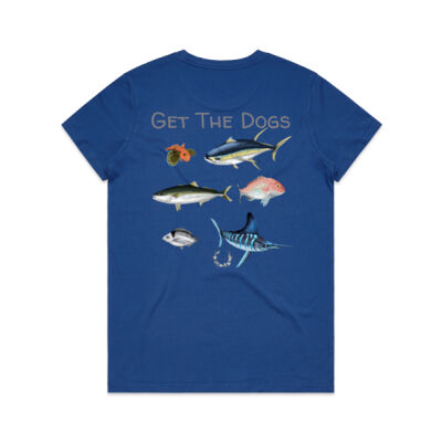 Get The Dogs - AS Colour Womens Maple Tee Thumbnail