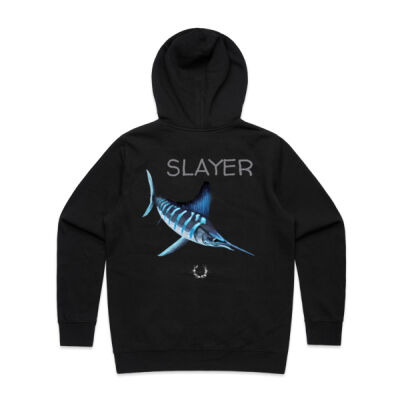 Marlin Slayer - AS Colour Womens Stencil Hood Thumbnail