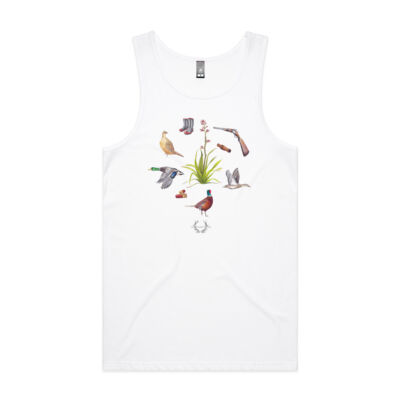 Duck Shooting For Me - AS Colour Mens Lowdown Singlet Thumbnail