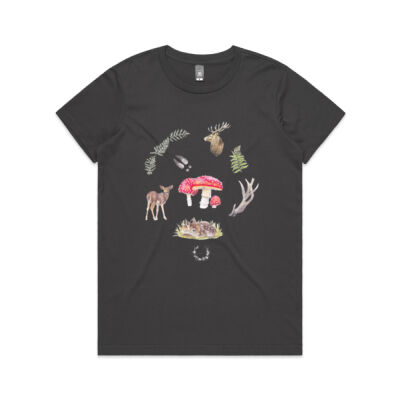 Deer Hunting Is The Life - AS Colour Womens Maple Tee Thumbnail