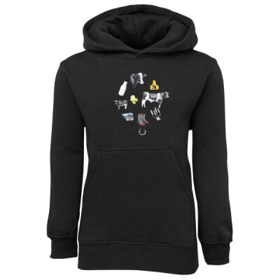 Dairy For Life - JB's Kids Fleecy Hoodie Thumbnail