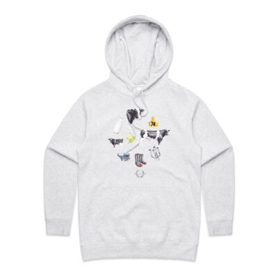 Dairy For Life - AS Colour Womens Supply Hood Thumbnail