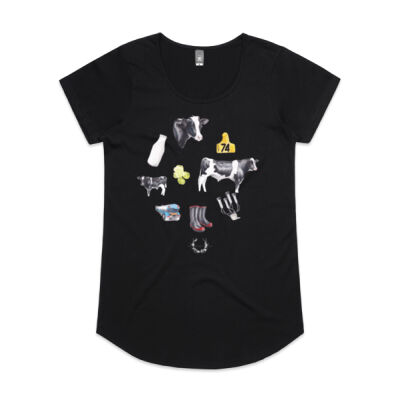 Dairy For Life - AS Colour Womens Mali Tee Thumbnail